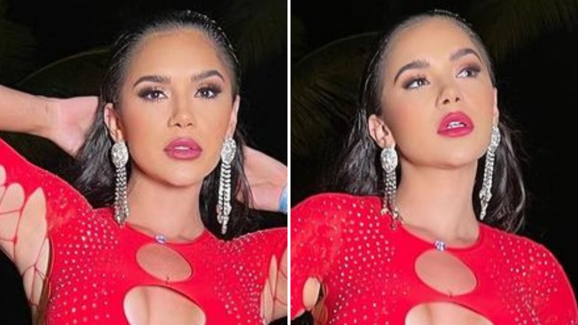 Sem sutiã, Gizelly Bicalho causa escândalo em vestido furado e quase mostra tudo: “Sensacional”
