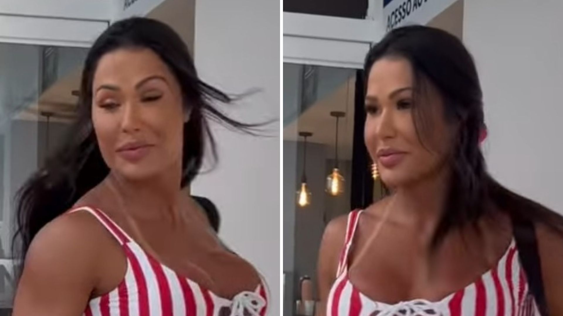 Gracyanne Barbosa celebra aniversário em academia com look coladinho: “Melhor lugar”