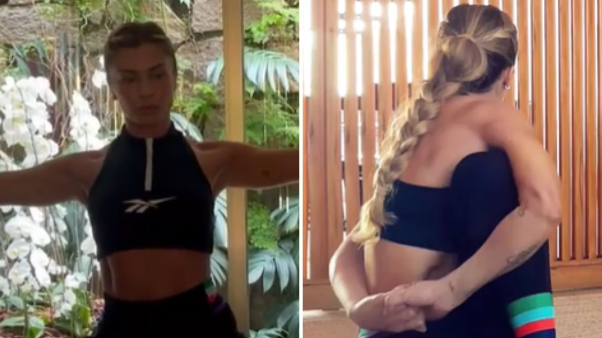 Grazi Massafera mostra flexibilidade em yoga e posições confunde web: “Buguei”