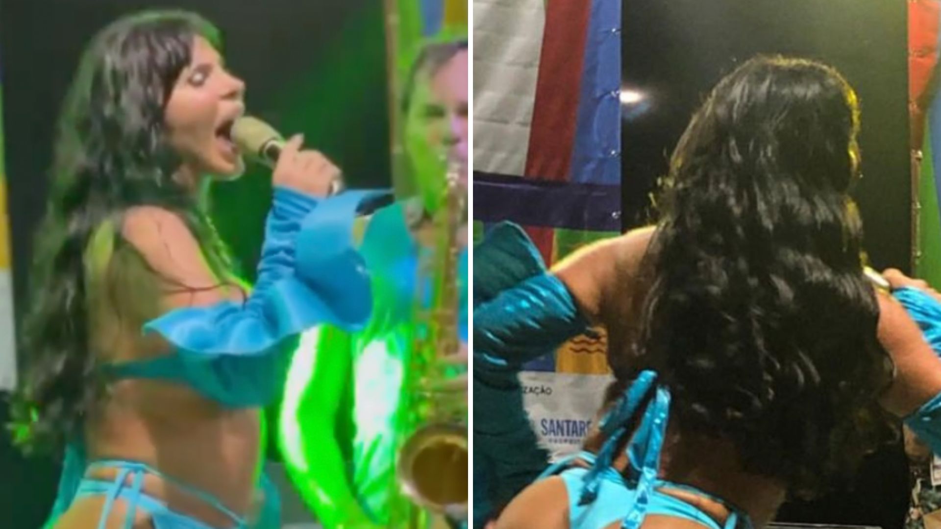 Recauchutada, Gretchen faz show com bumbum imenso de fora: “Perfeita”