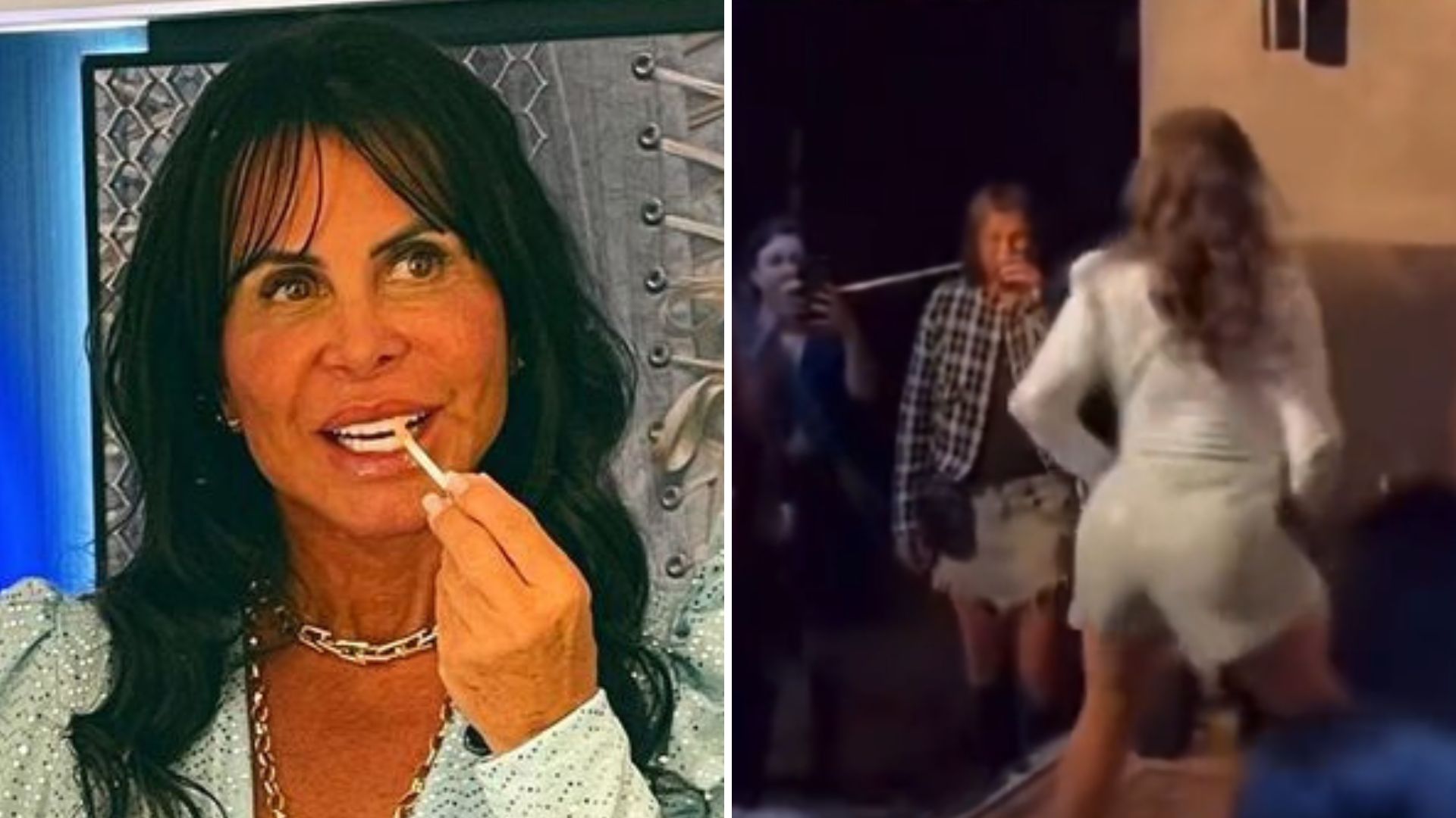 Soltinha, Gretchen se joga em dança eletrizante e vira alvo de piadas: “Vai voar?”