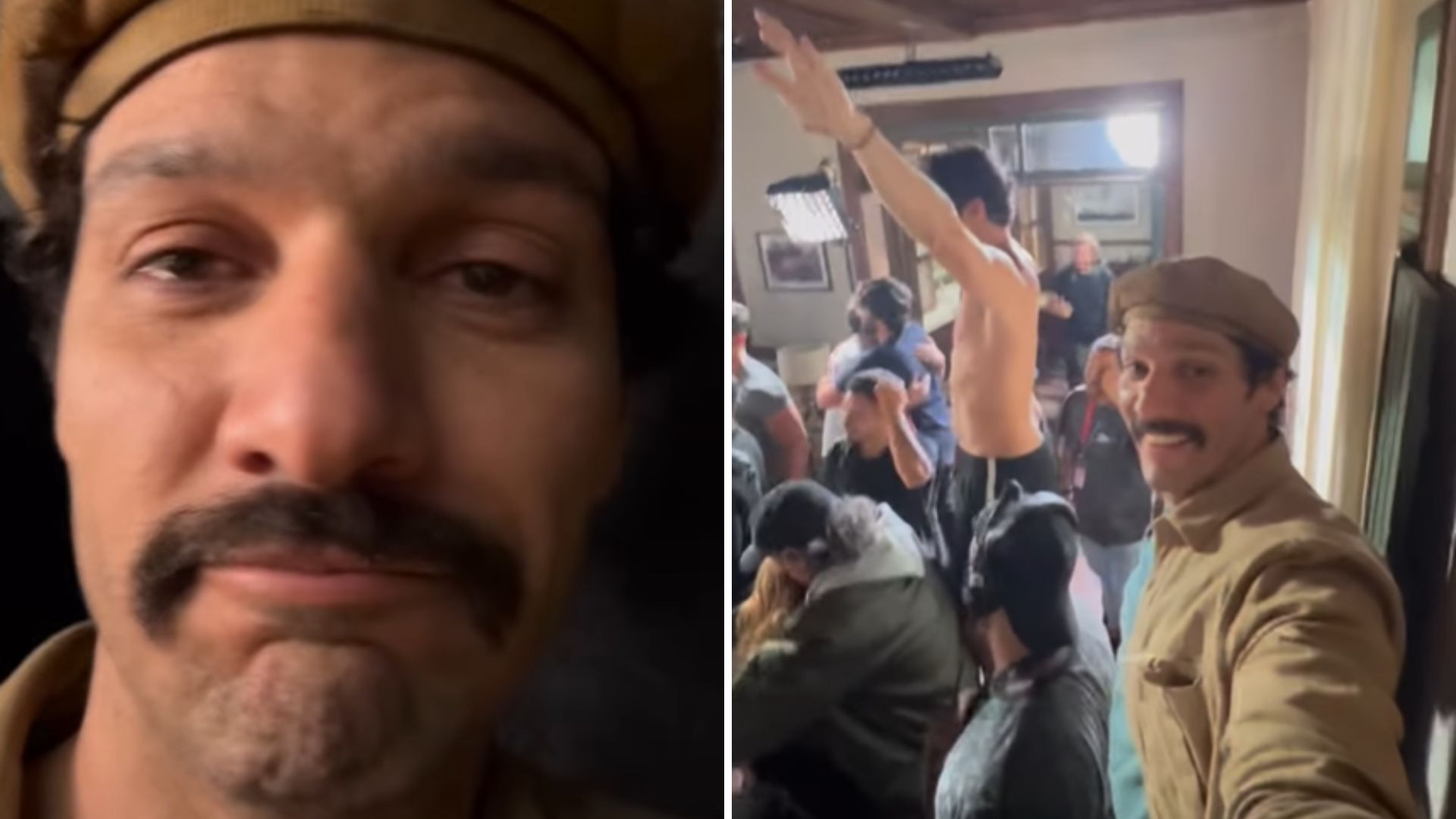 Tibério de ‘Pantanal’, Guito Show cai no choro em último dia de gravações: “Linda história”