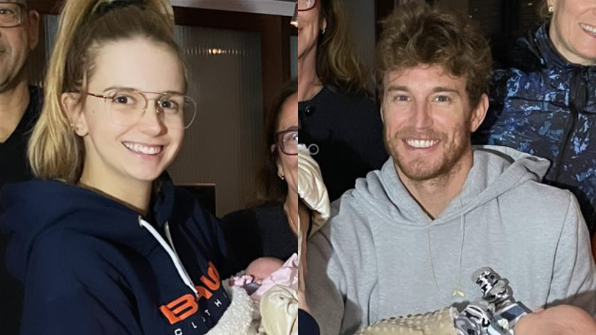 Isa Scherer reúne família em clique raríssimo para primeiro mêsversário dos gêmeos