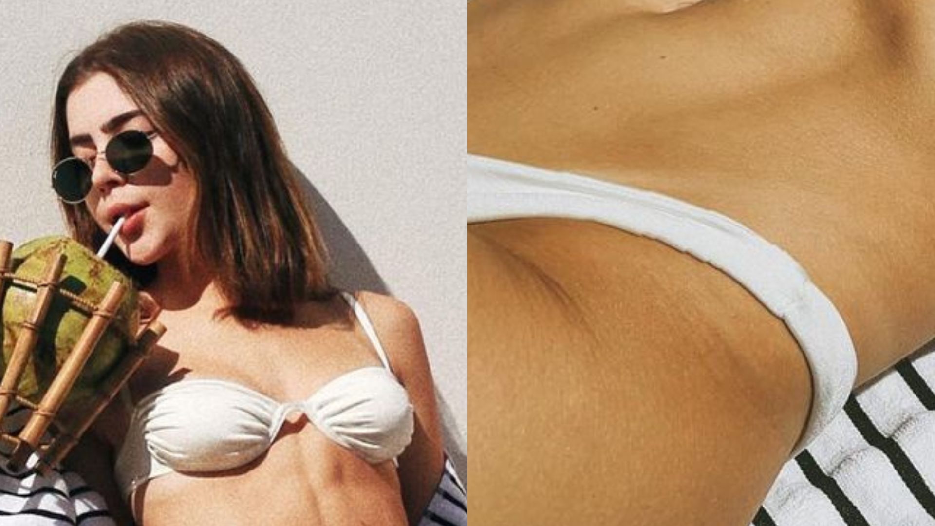 Jade Picon renova bronzeado de biquíni e dá zoom em abdômen trincado: “Poderosa”