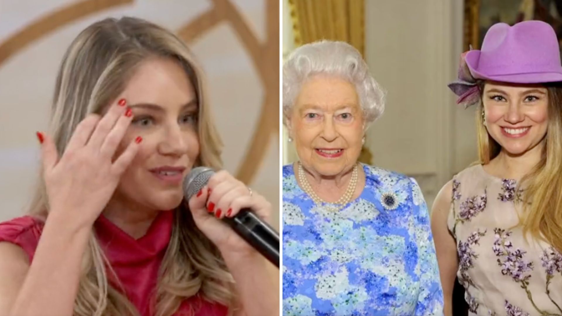Juliana Baroni explica encontro a portas fechadas com a Rainha Elizabeth II: “Sonho”