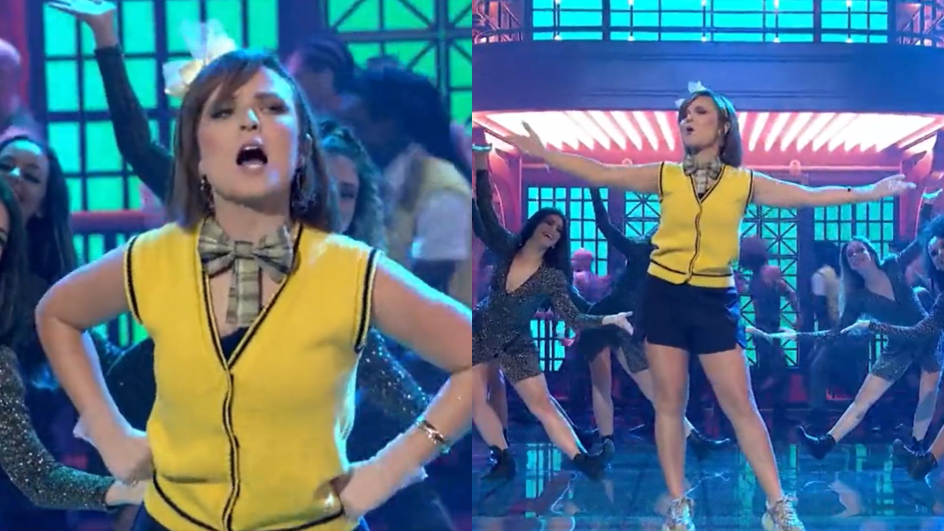 Larissa Manoela volta às origens e interpreta música de novela do SBT na Globo