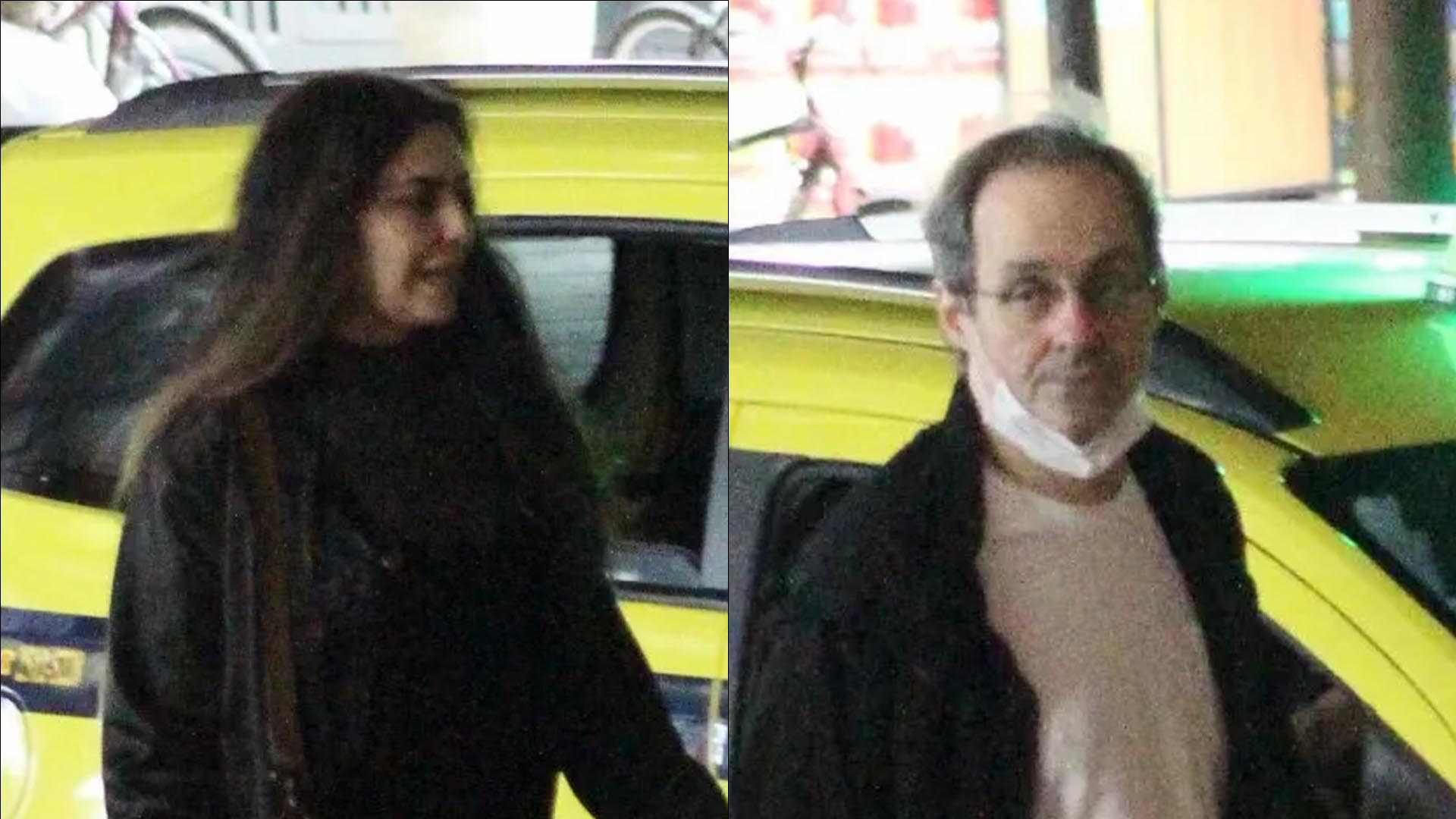 Discretos, Letícia Sabatella e Daniel Dantas surgem juntinhos em rara aparição