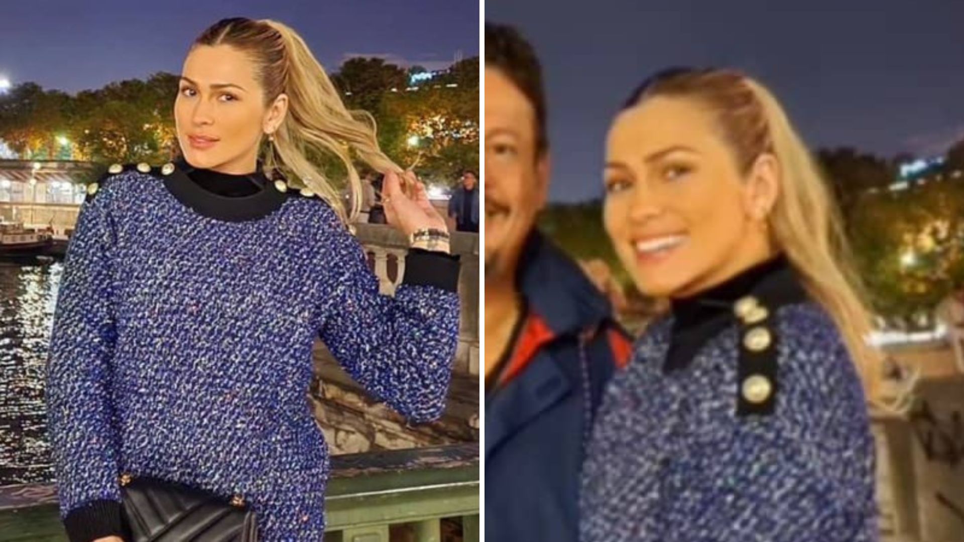 Chora, recalque! Em Paris, Lívia Andrade publica foto raríssima com o namorado milionário