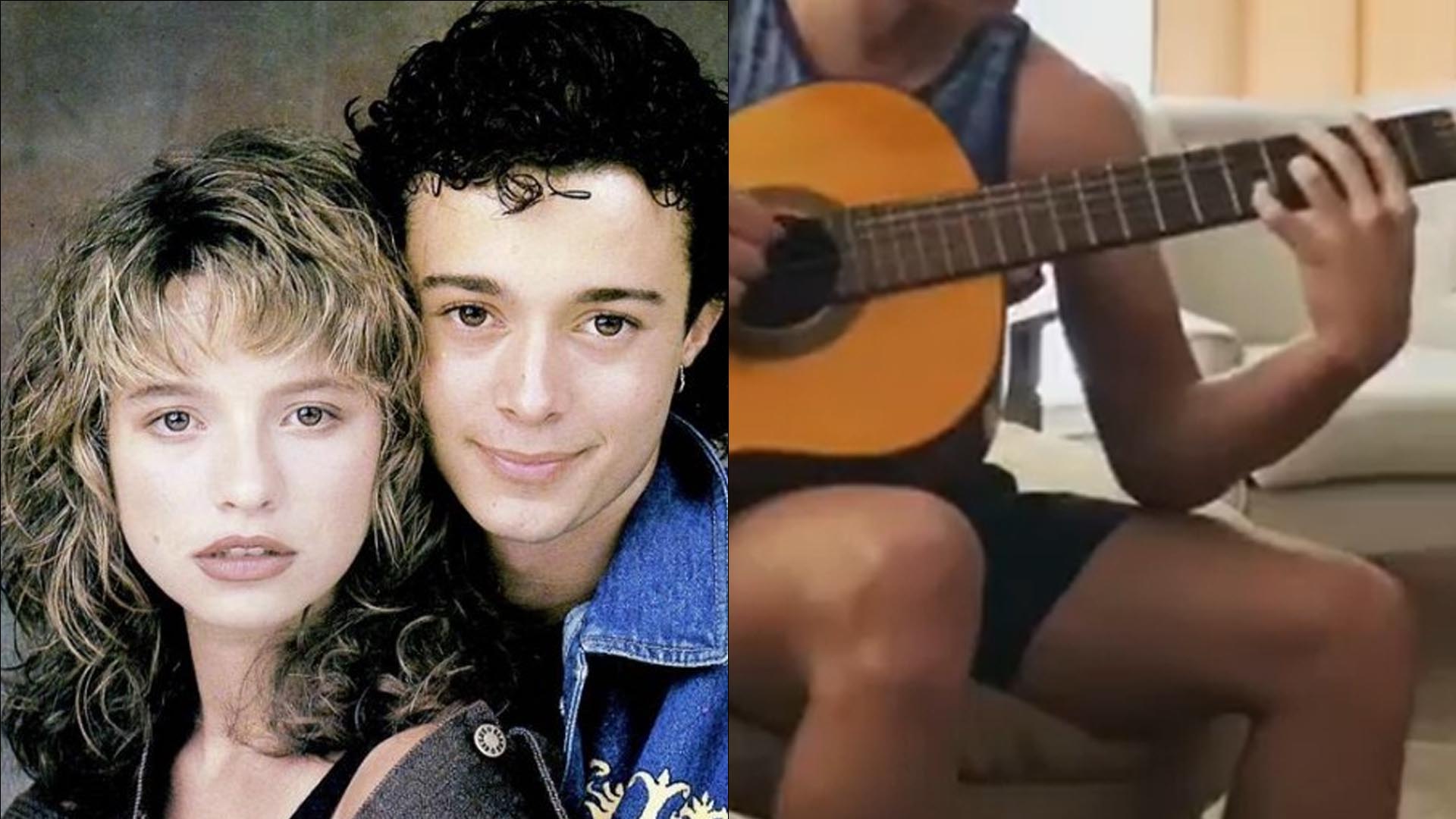 Lembra deles? Aos 17 anos, filho da dupla Luan e Vanessa engata carreira musical