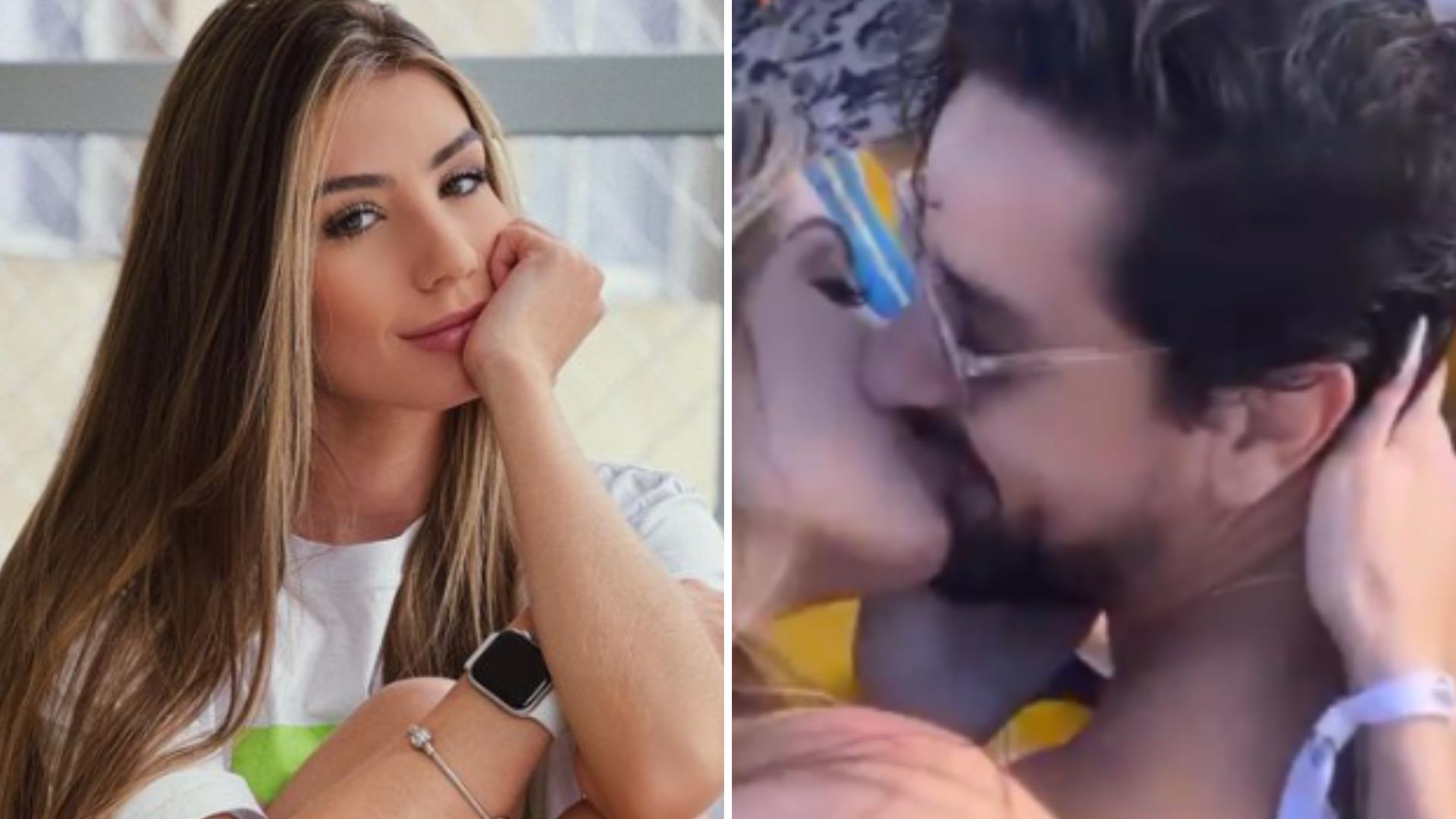 Ex de Whindersson Nunes, Maria Lina se rende ao amor e é flagrada aos beijos com bonitão; veja