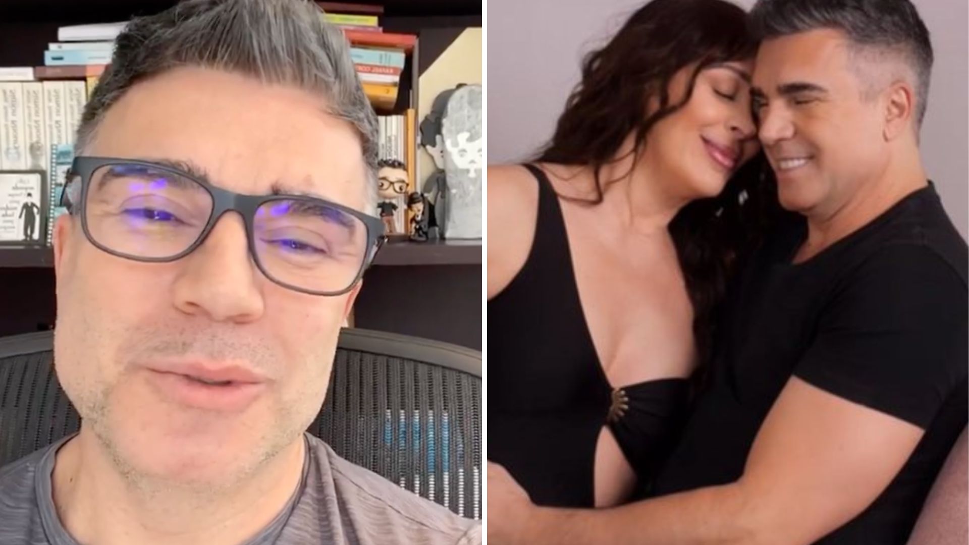 Emocionado, marido quebra o silêncio sobre a gravidez  de Claudia Raia: “Não esperava”