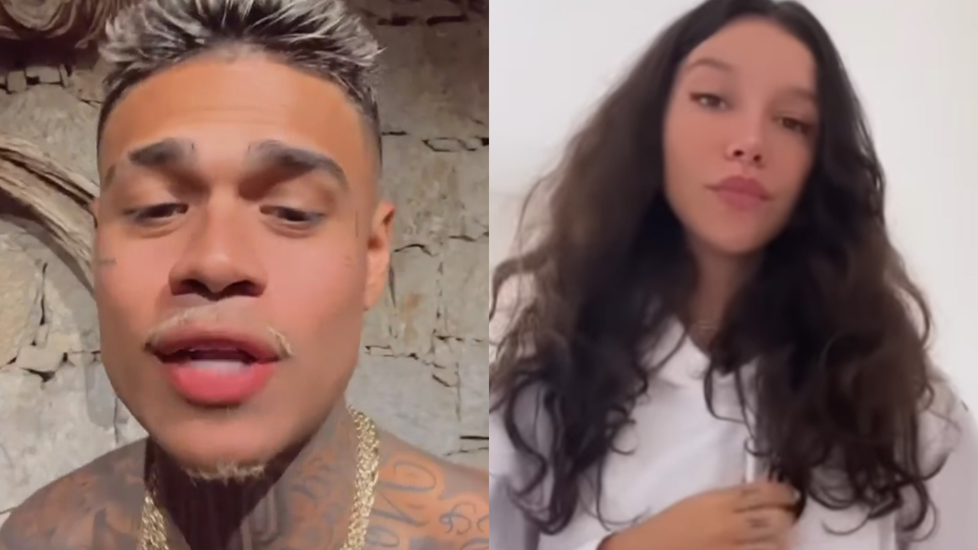 Funkeiro MC Cabelinho manda cantada quente pra Priscilla Alcântara: “Sexy”