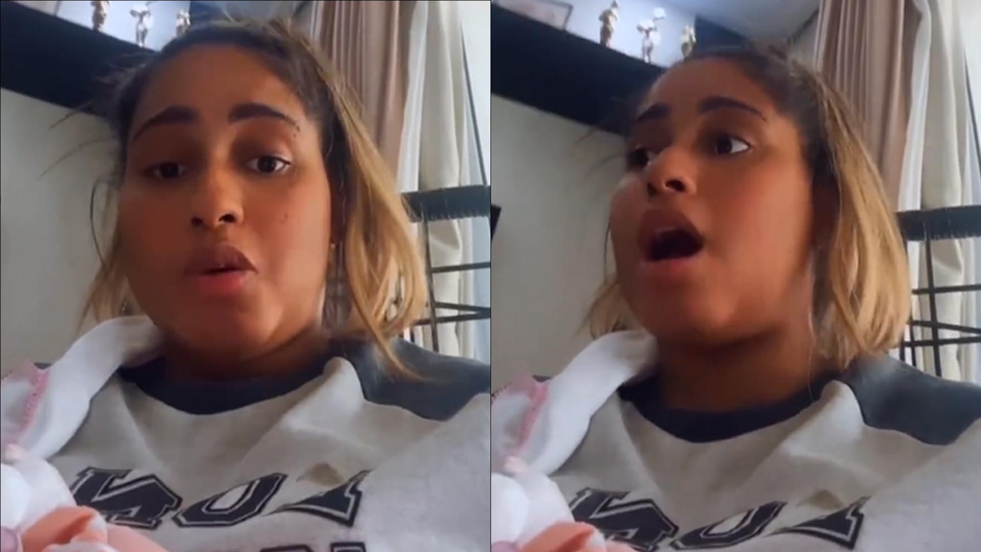 MC Loma se revolta ao ser questionada sobre paternidade da filha: “Fiz com o dedo”