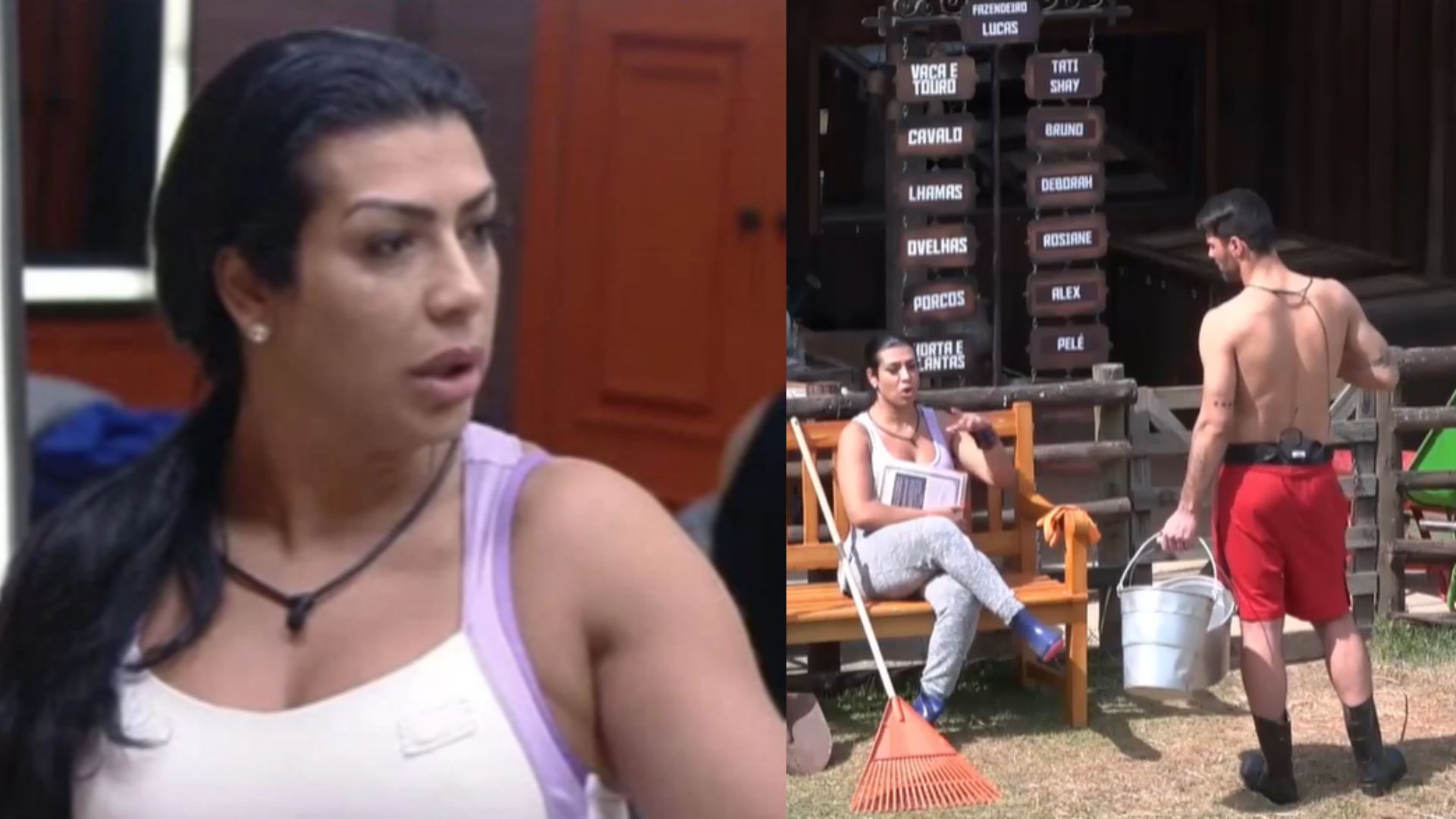 A Fazenda: Moranguinho surpreende Shayan com revelação inusitada: “Cocô seco”