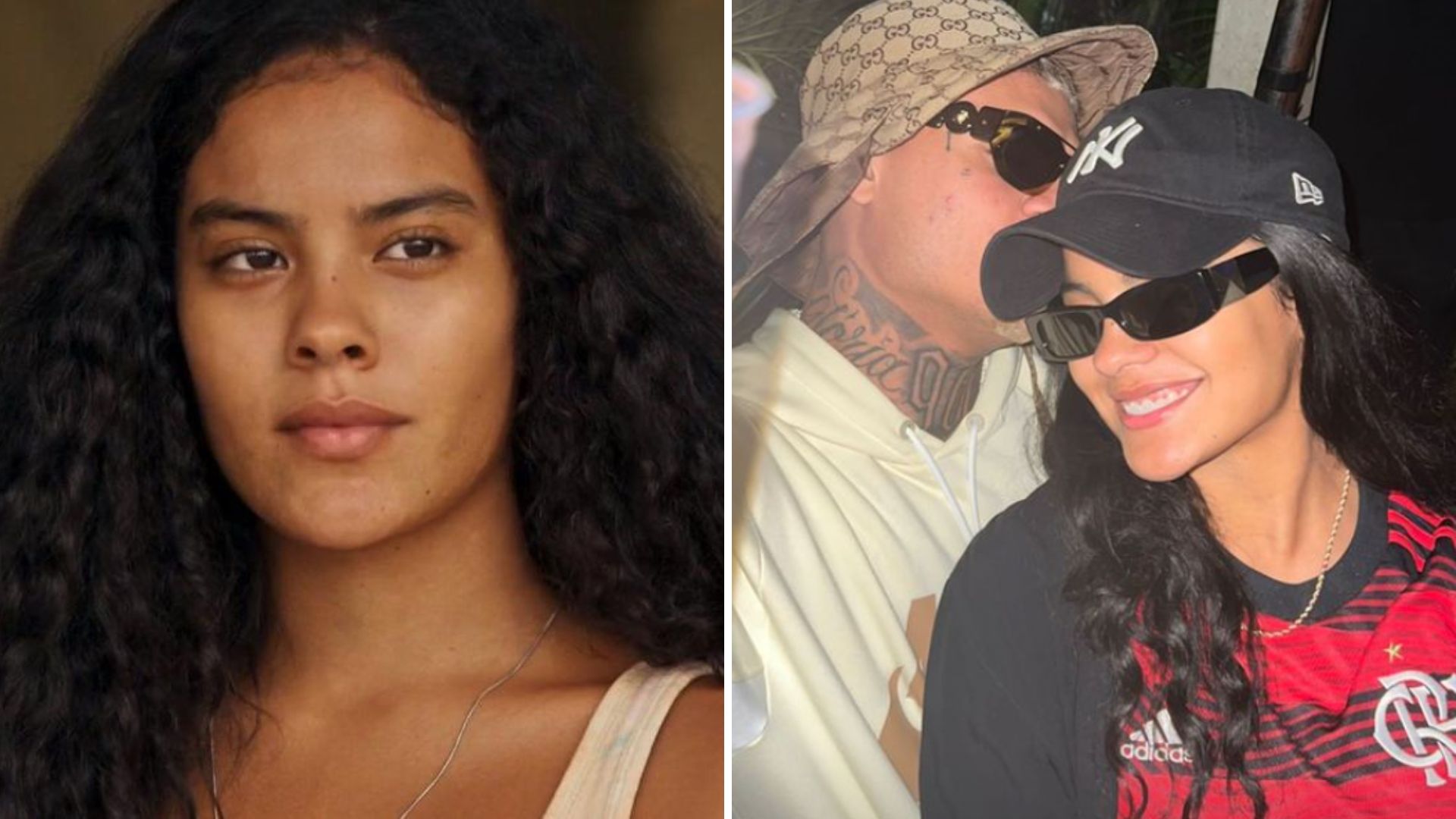 É namoro? Muda em ‘Pantanal’, Bella Campos aparece agarrada com funkeiro em flagras