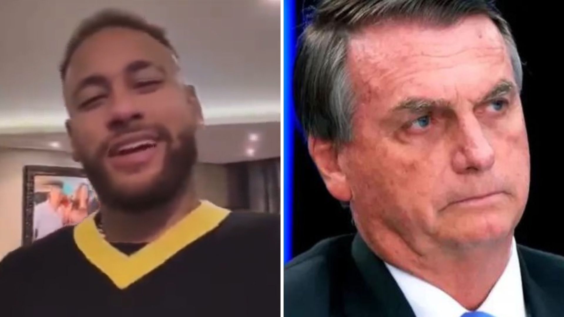 Neymar Jr. manda mensagem a Bolsonaro após visita inseperada: “Queria estar junto”