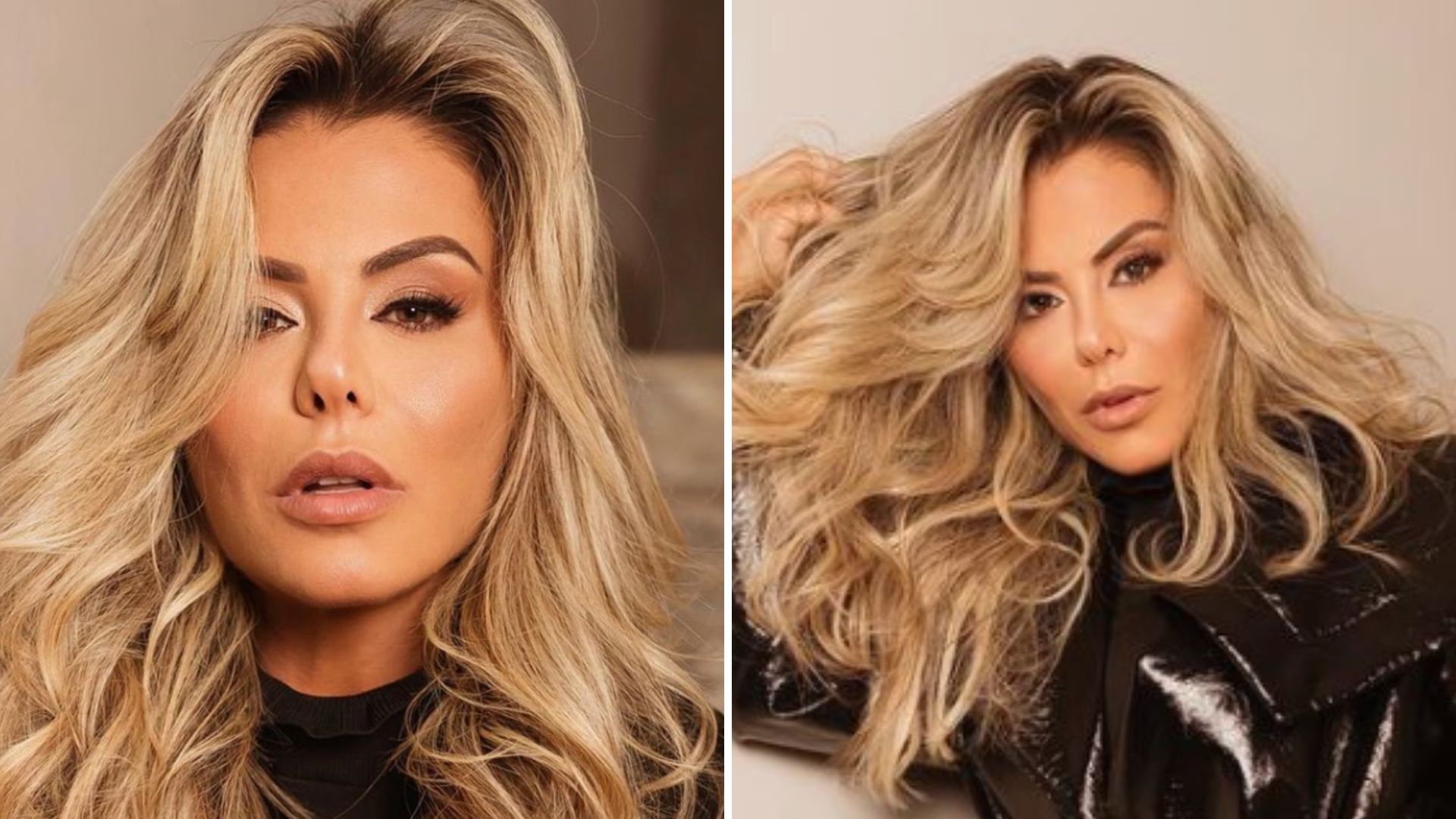 Esposa de Leonardo posa de sobretudo sem nada por baixo e desabafa: “A vida é curta”
