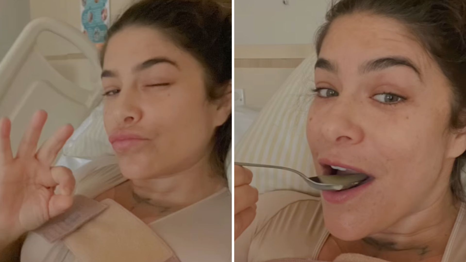 No hospital, Priscila Fantin surge enfaixada e preocupa seguidores: “Evolução lenta”