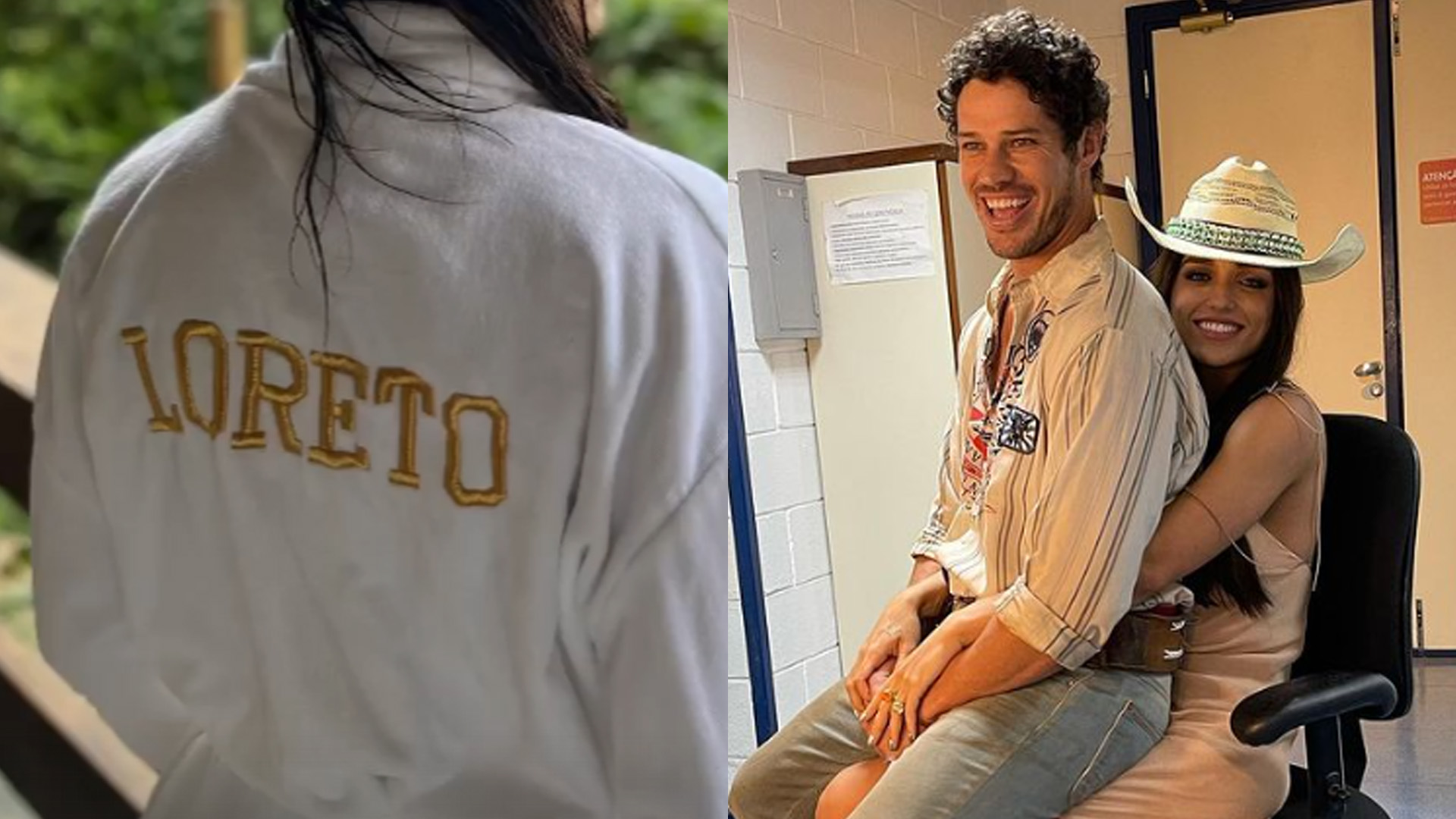 Rafa Kalimann usa roupa com nome de José Loreto e ator se derrete: “Meu desejo”