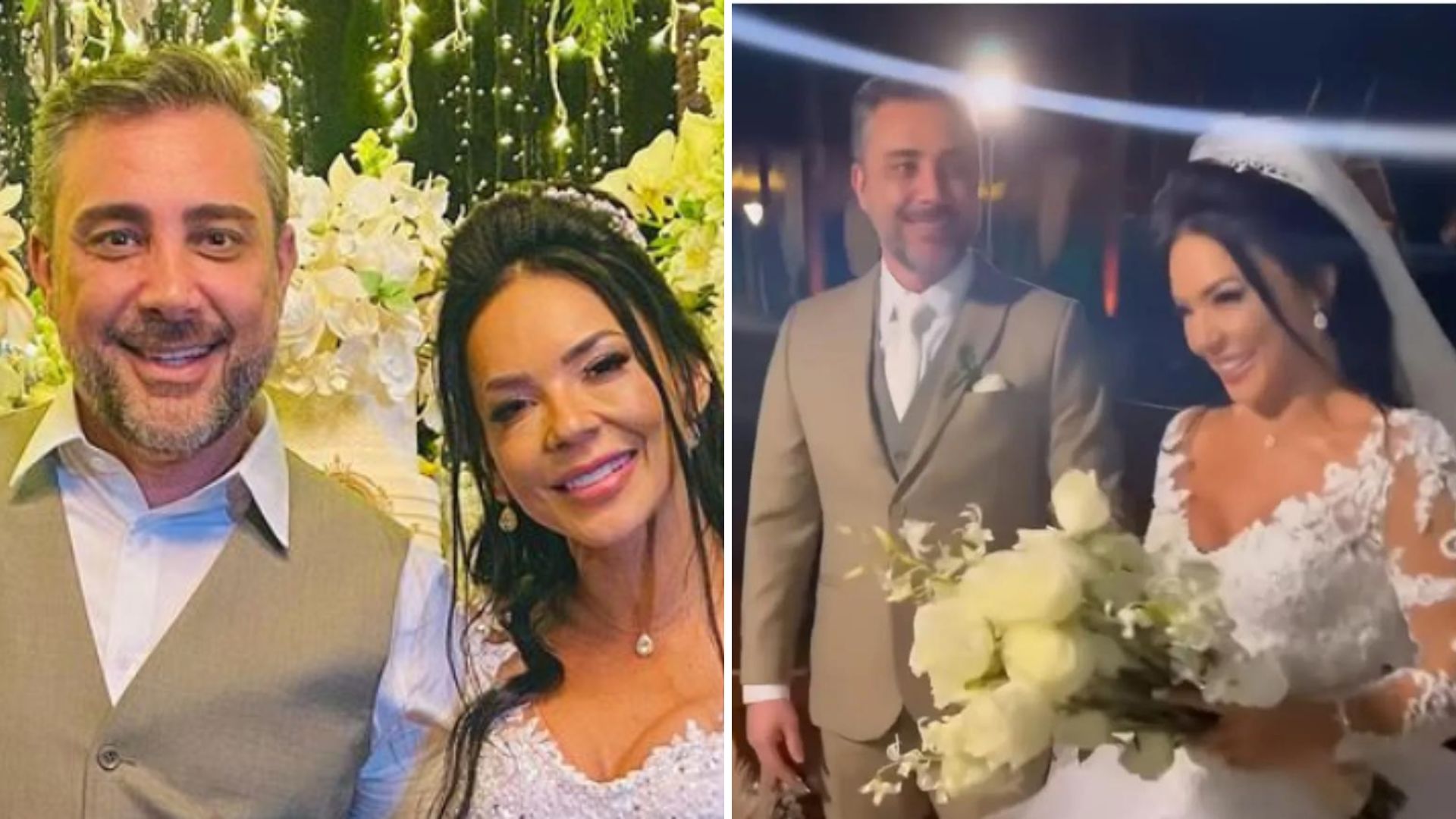 Coreógrafa do SBT, Rafinha Viscardi se casa em cerimônia luxuosa e repleta de famosos