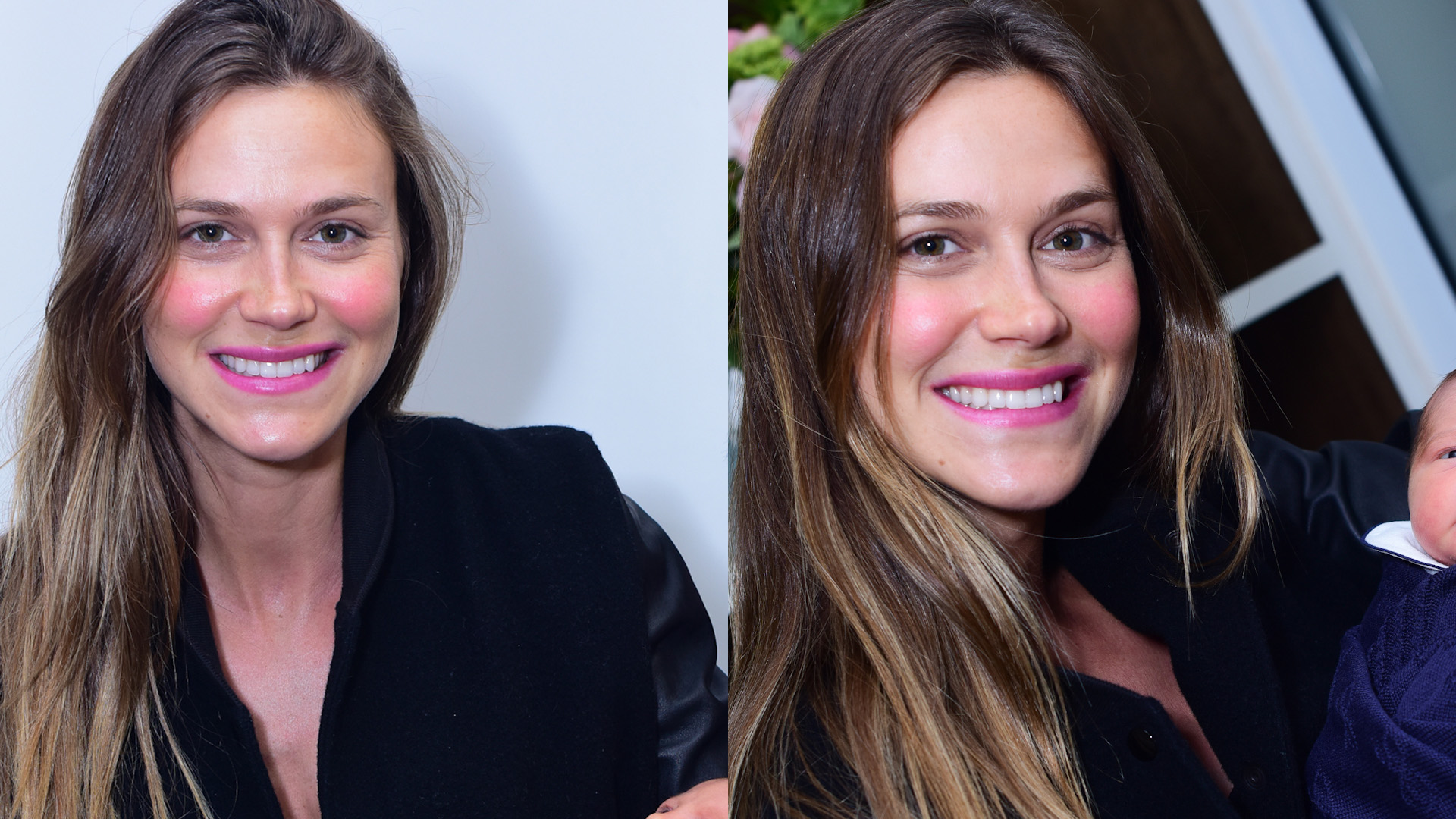 Renata Kuerten deixa maternidade com filha recém-nascida após parto de surpresa