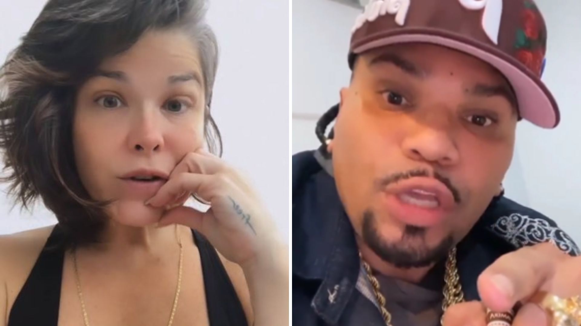 Samara Felippo detona Naldo após polêmica com Moranguinho: “Faz a mulher de otária”