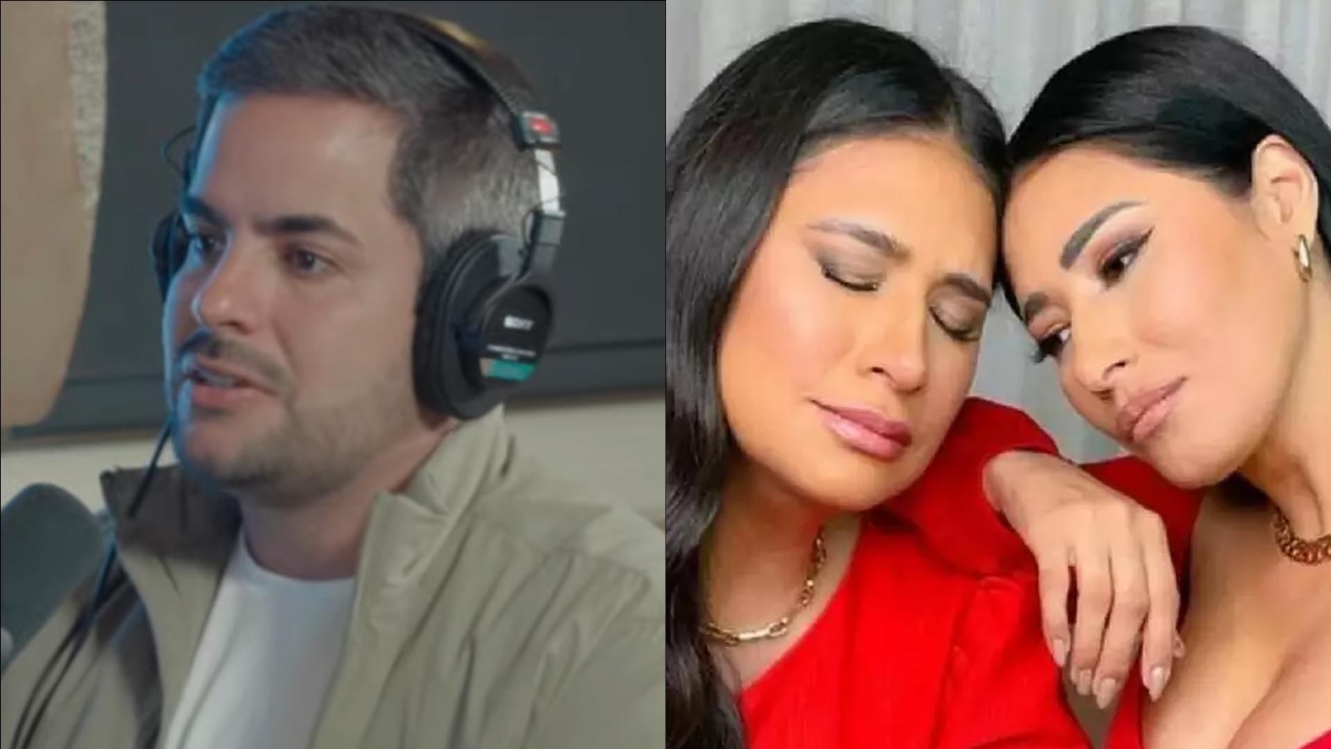 Kaká Diniz relata climão no dia da separação de Simone e Simaria: “Choraram muito”