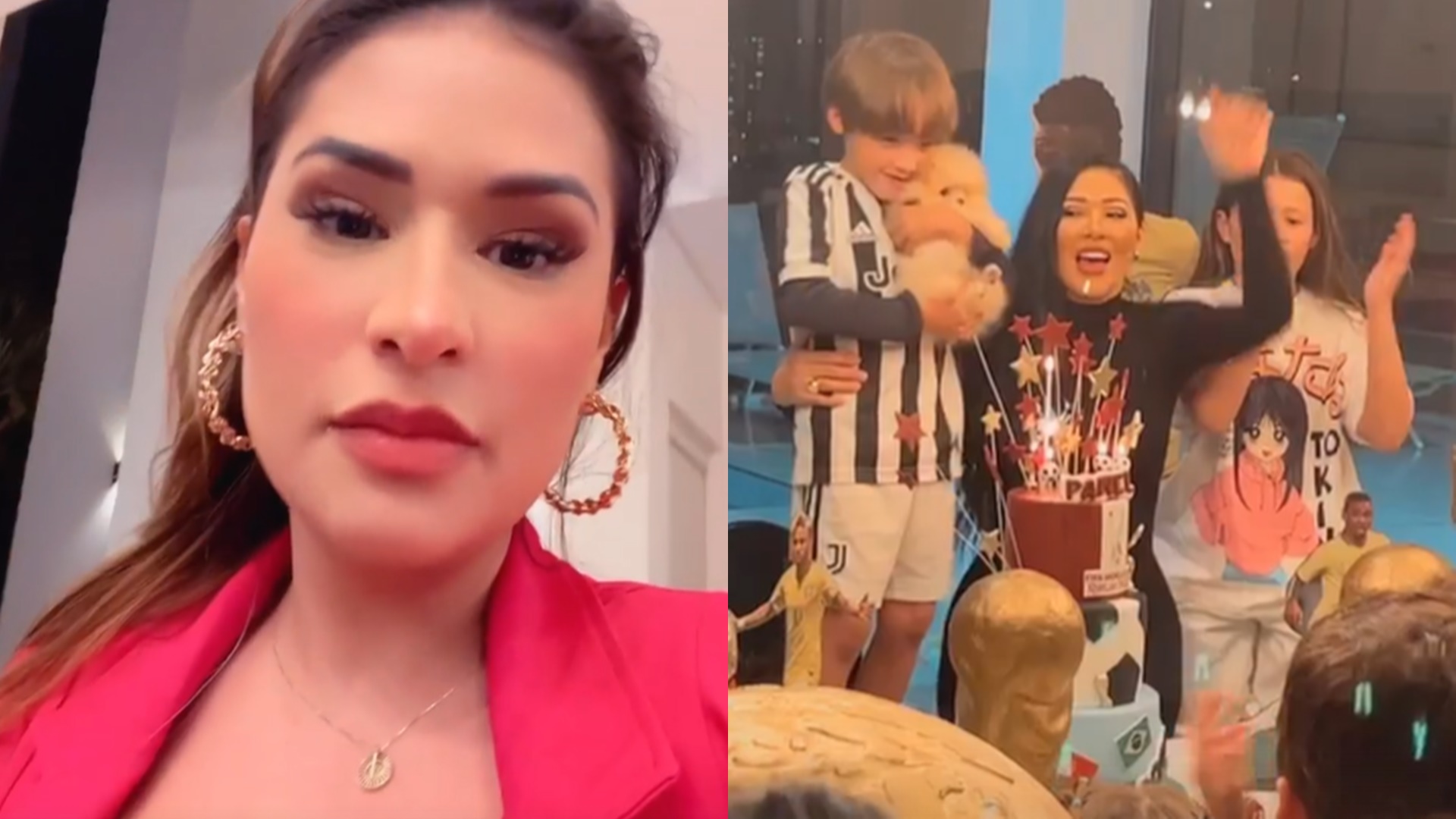 Após fim da dupla, Simone marca presença na festa do filho de Simaria: “Estou aqui”