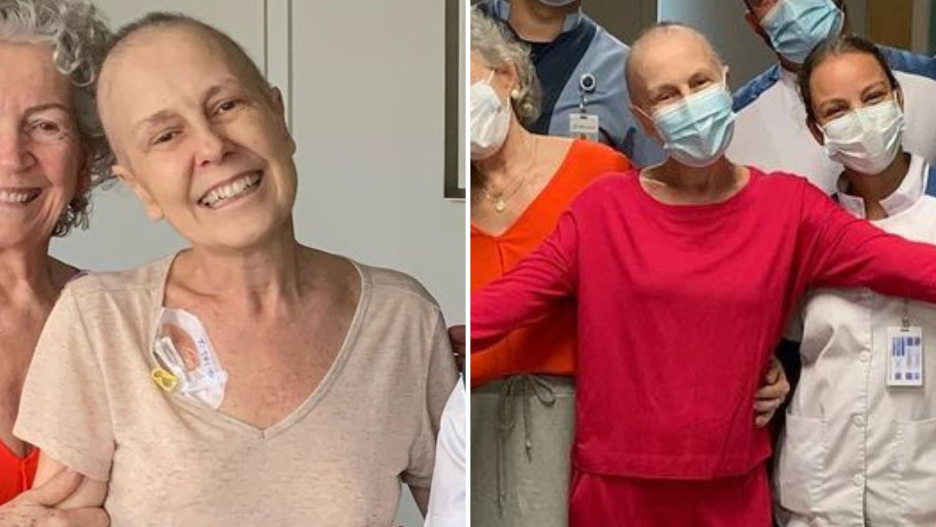 Na luta contra o câncer, Susana Naspolini recebe alta e exalta equipe médica: “Carinho”