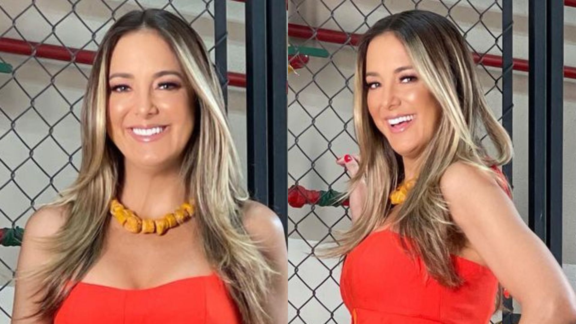 Ticiane Pinheiro encanta com look elegante e mostra cinturinha fina: “Perfeita”
