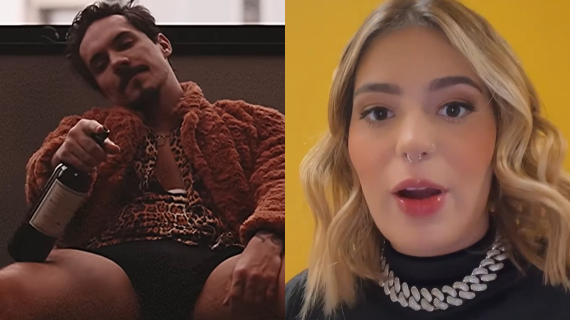 Viih Tube fica babando após vídeo de Eliezer com cueca explodindo: “Tô passando mal”