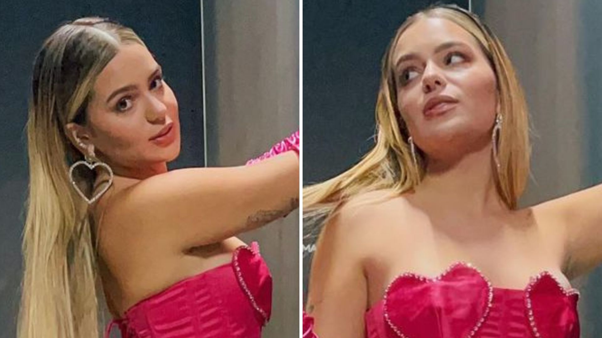 Cupido? Viih Tube sensualiza em top de coração e marca cinturinha com minissaia: “Gata”