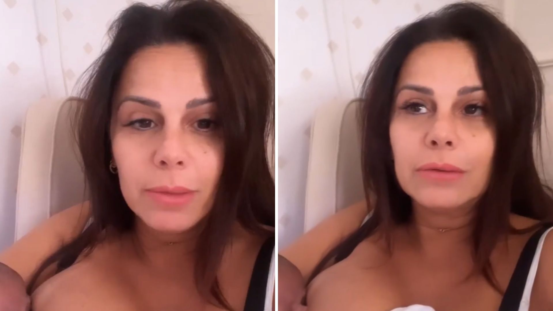 Mãe de primeira viagem, Viviane Araújo descreve noite difícil com o filho: “Foi tensa”