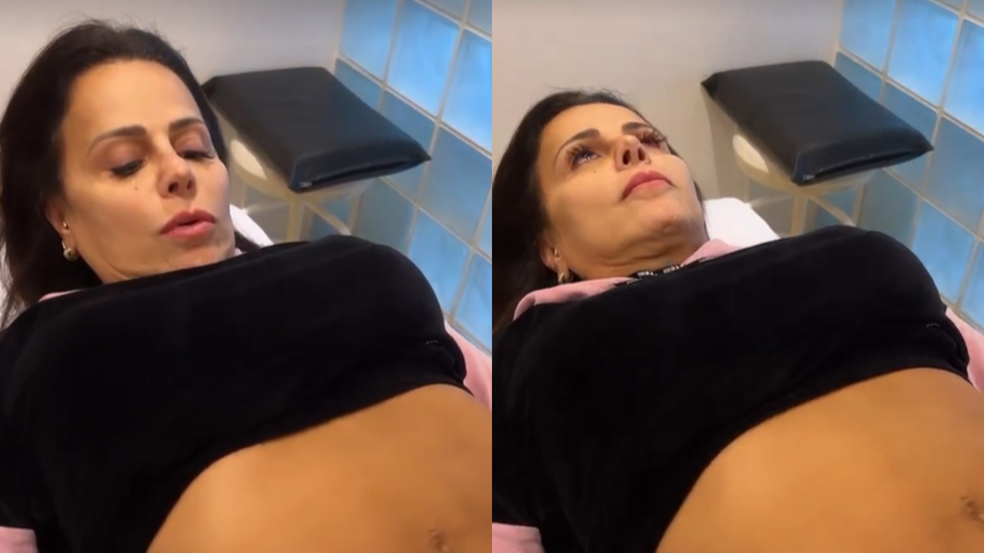 Viviane Araújo exibe barriguinha negativa 23 dias após parto do filho: “Maravilhosa”