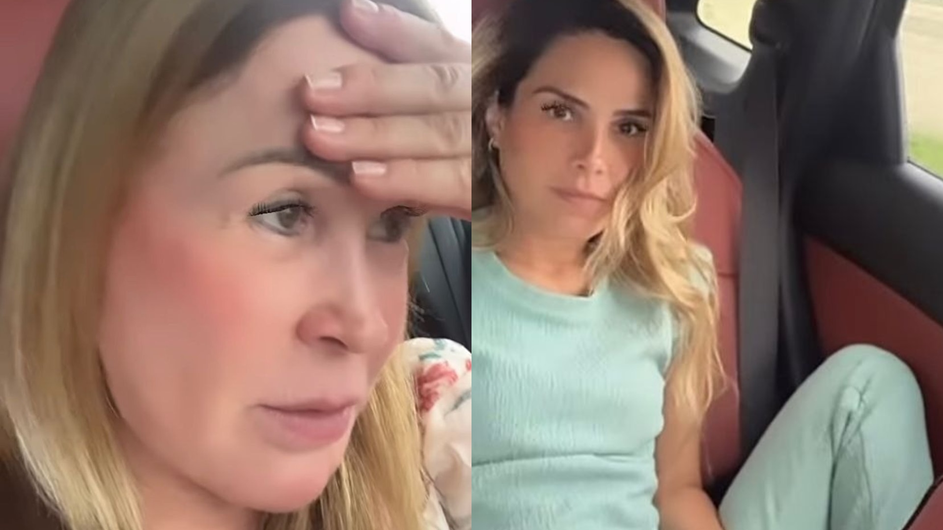 Zilu fica com o coração na mão ao se despedir de Wanessa após miniférias: “Nem acredito”