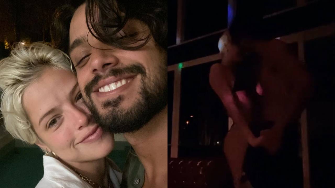 Só de biquíni, Agatha Moreira sensualiza muito ao dançar coladinha com Rodrigo Simas: “Tão sexy”