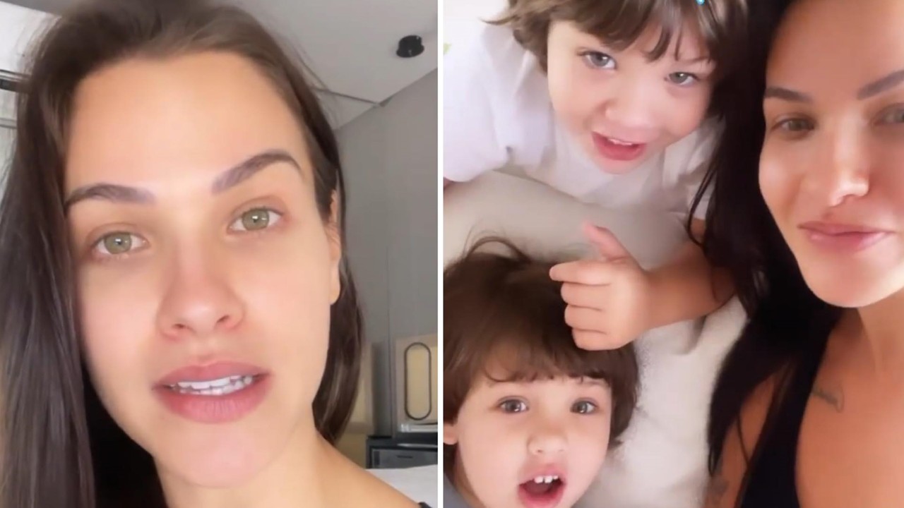 Após momento delicado, Andressa Suita fala sobre o estado de saúde dos filhos: “Semaninha bem conturbada”