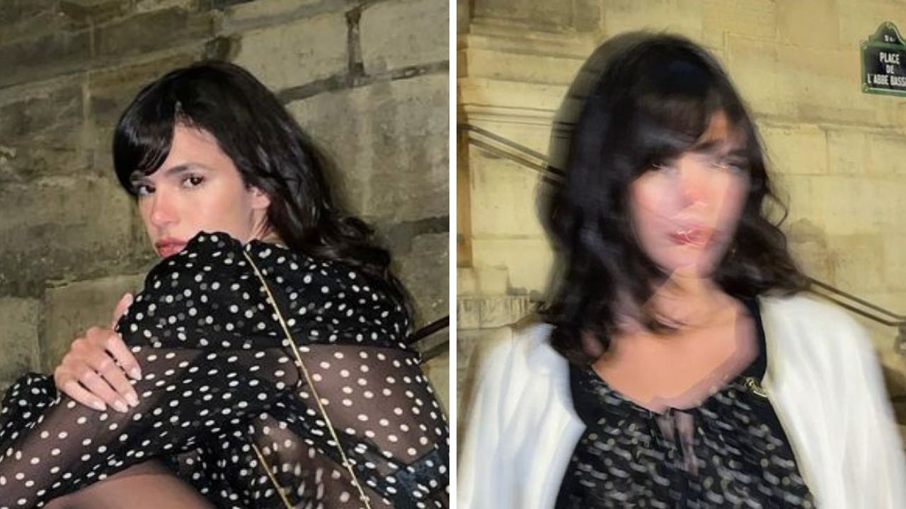 Em Paris, Bruna Marquezine curte noitada com look transparente de quase R$ 40 mil: “Gatinha”