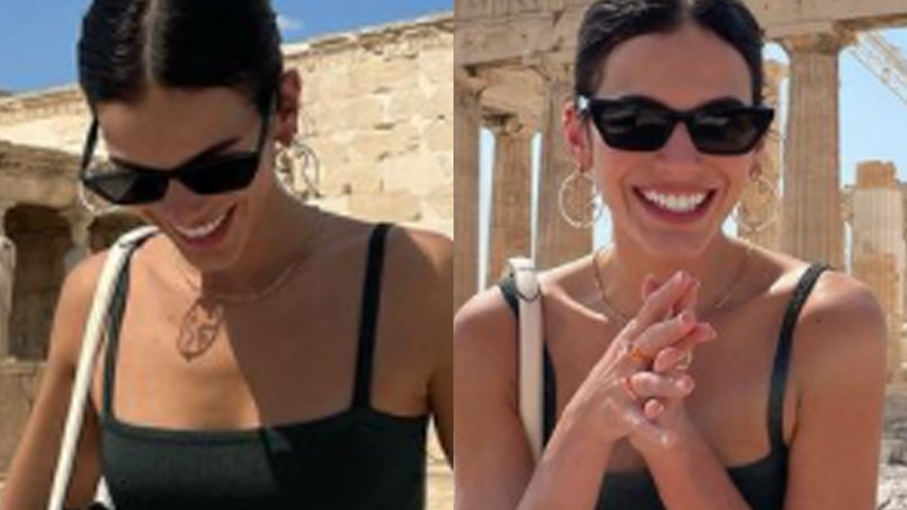 Bruna Marquezine abre álbum de fotos de viagem-relâmpago pela Grécia e ostenta luxo e beleza: “Lindíssima”