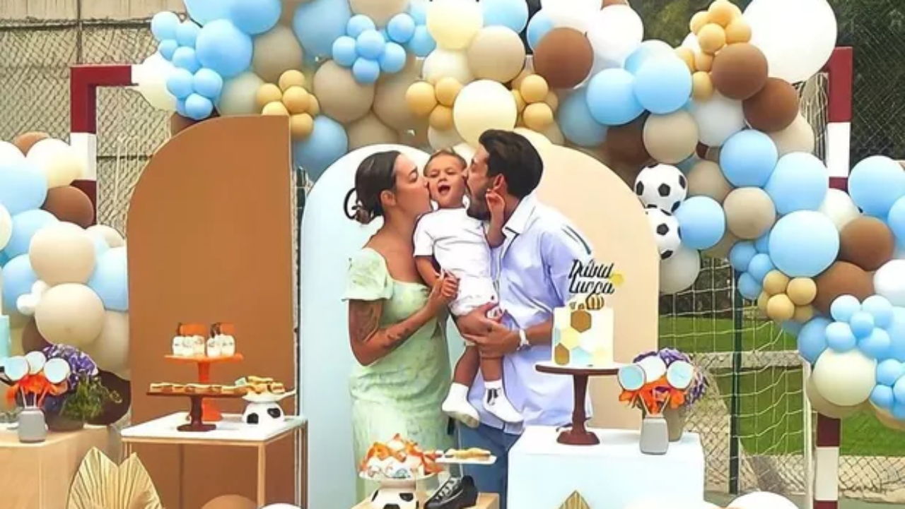 Carol Dantas mostra detalhes de festa luxuosa do herdeiro, Valentim, em Barcelona: ”Tudo perfeito”