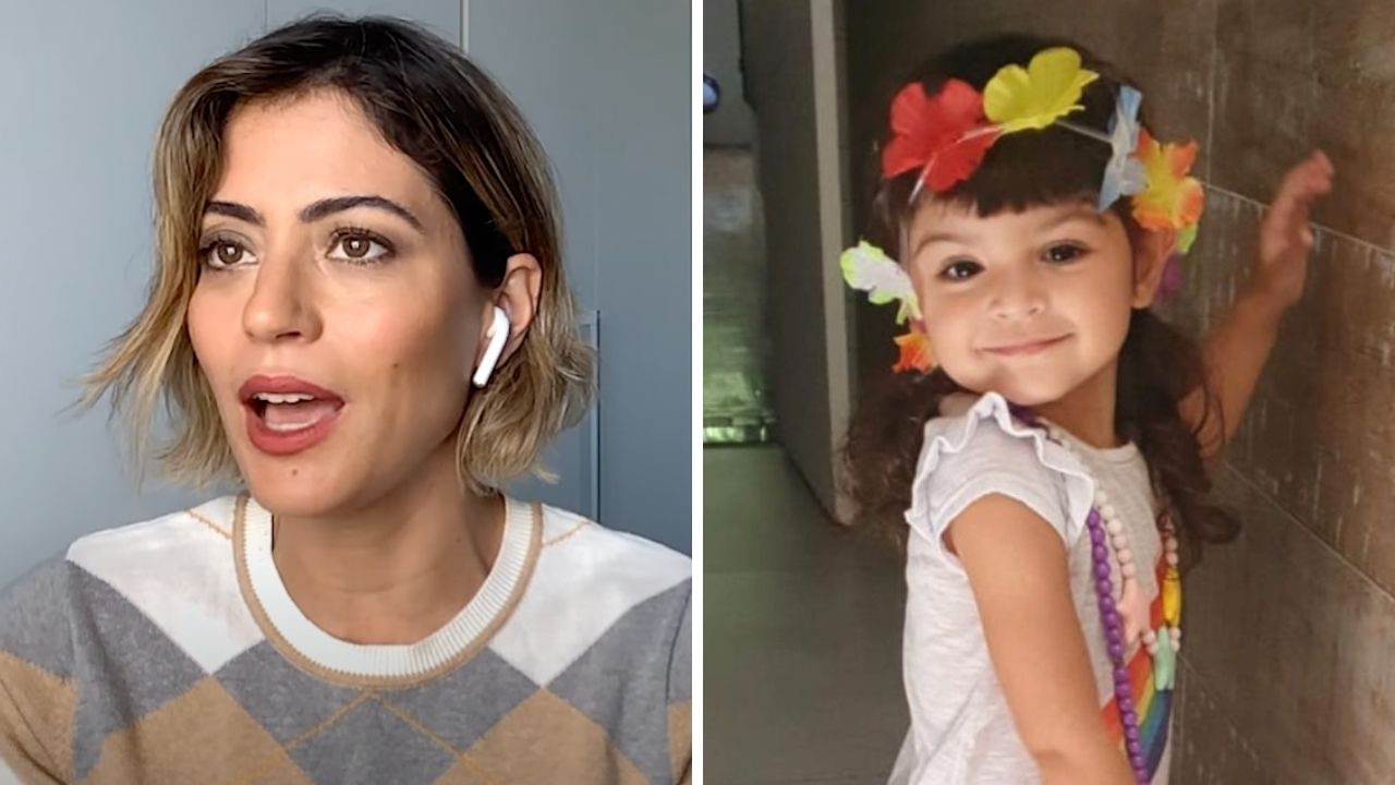 Carol Castro revela sonho com a morte da filha após consulta com o pediatra: “Saí de lá chorando”