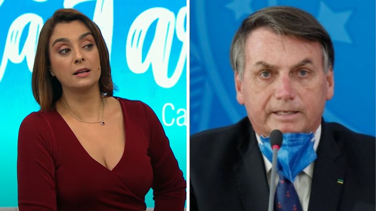 Ao vivo, Cátia Fonseca deixa escapar e tira onda de apoiador de Jair Bolsonaro: “Ah, pelo amor de Deus”