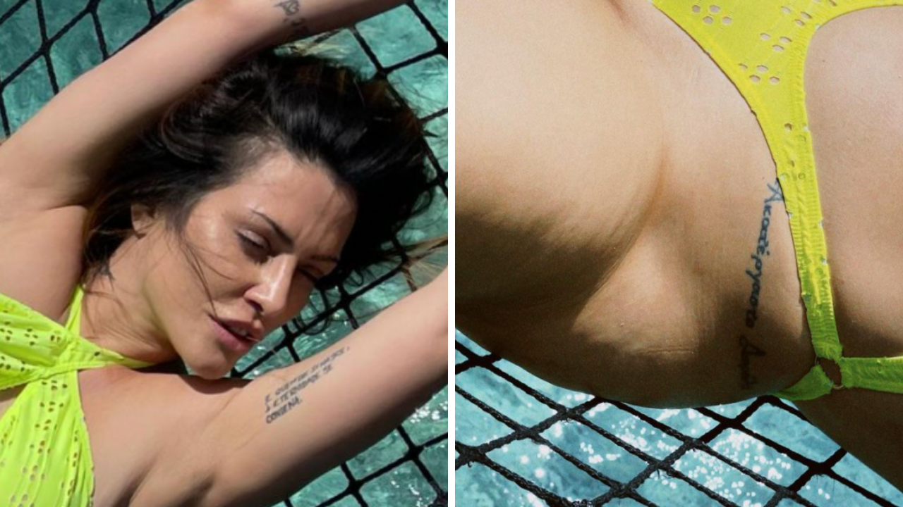 Cleo causa com biquíni que marca cada detalhe, dá close na calcinha e fãs babam: “Dei zoom”
