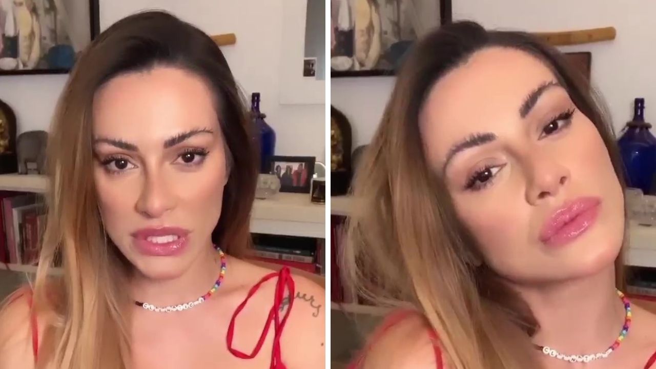 Belíssima, Cleo surge com decote modesto e joga indireta para invejosos: “Querem que você não tenha nada”