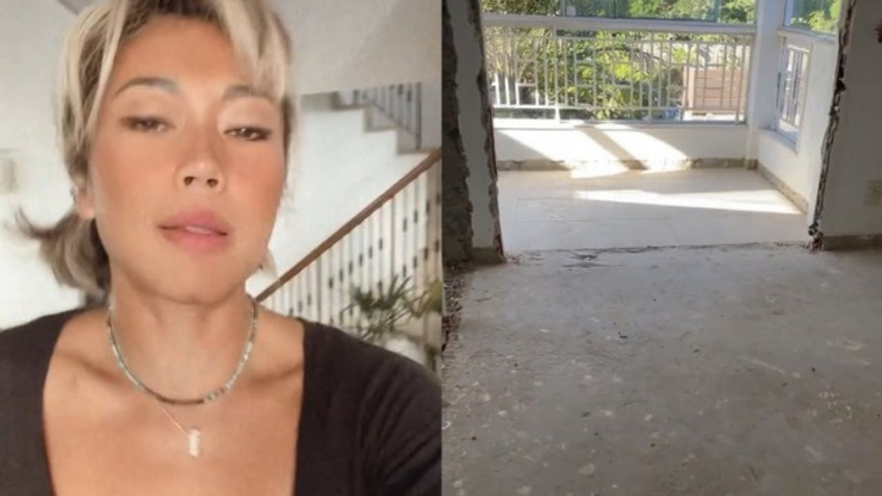 Danni Suzuki assusta fãs ao contar que casa em que mora quase desabou: “Não está nada bem”