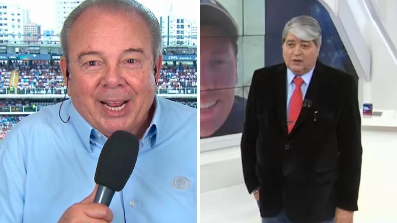Ao vivo, Datena revela que Luciano do Valle salvou sua carreira: “Não tinha dinheiro pra alimentar minha família”