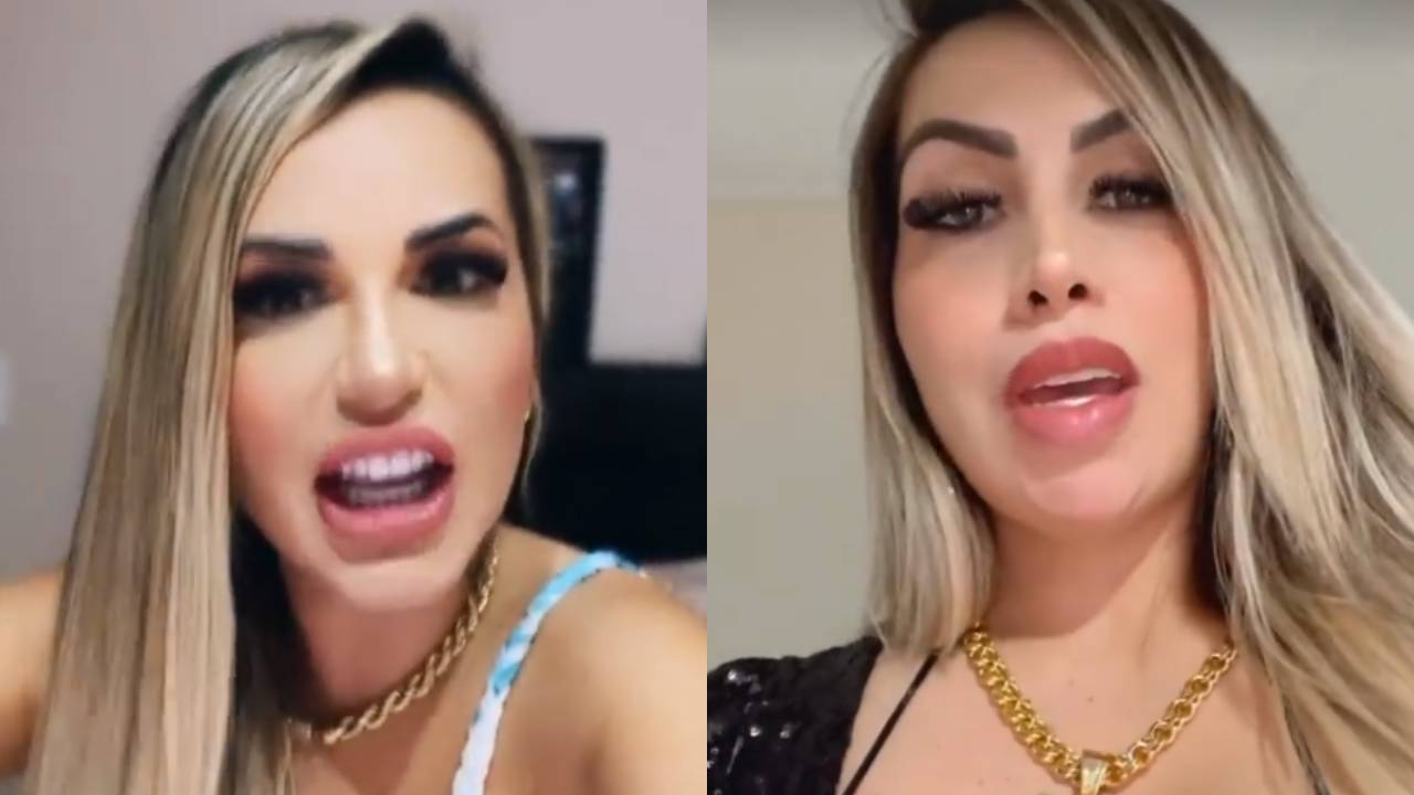 Viúva é acusada de se promover com morte de MC Kevin e perde a linha com modelo: “Não pago com xerec*rd”