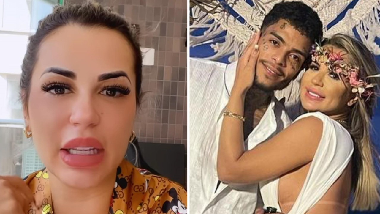 Viúva diz que MC Kevin não era perfeito, mas foi ele quem a ensinou sobre o amor: “Descansa meu menino”