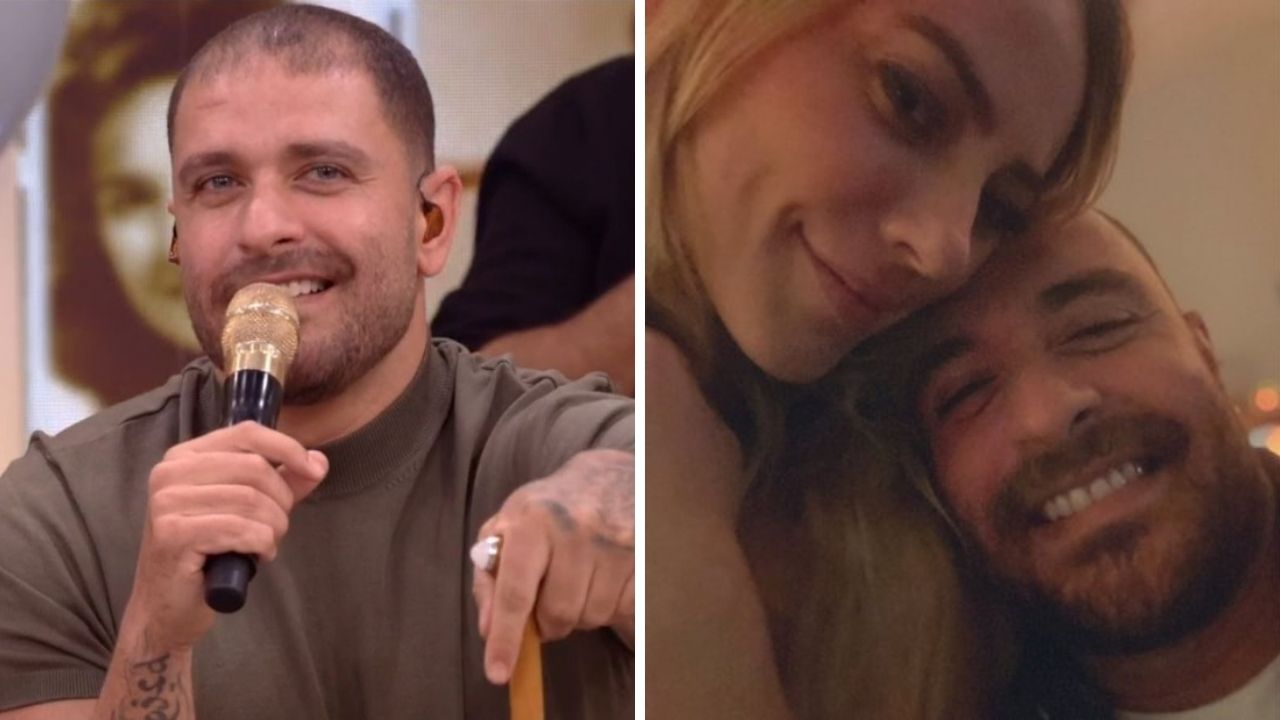 No ‘Encontro’, Diogo Nogueira detalha primeiro encontro com Paolla Oliveira e confessa: “Achei que fosse trote”