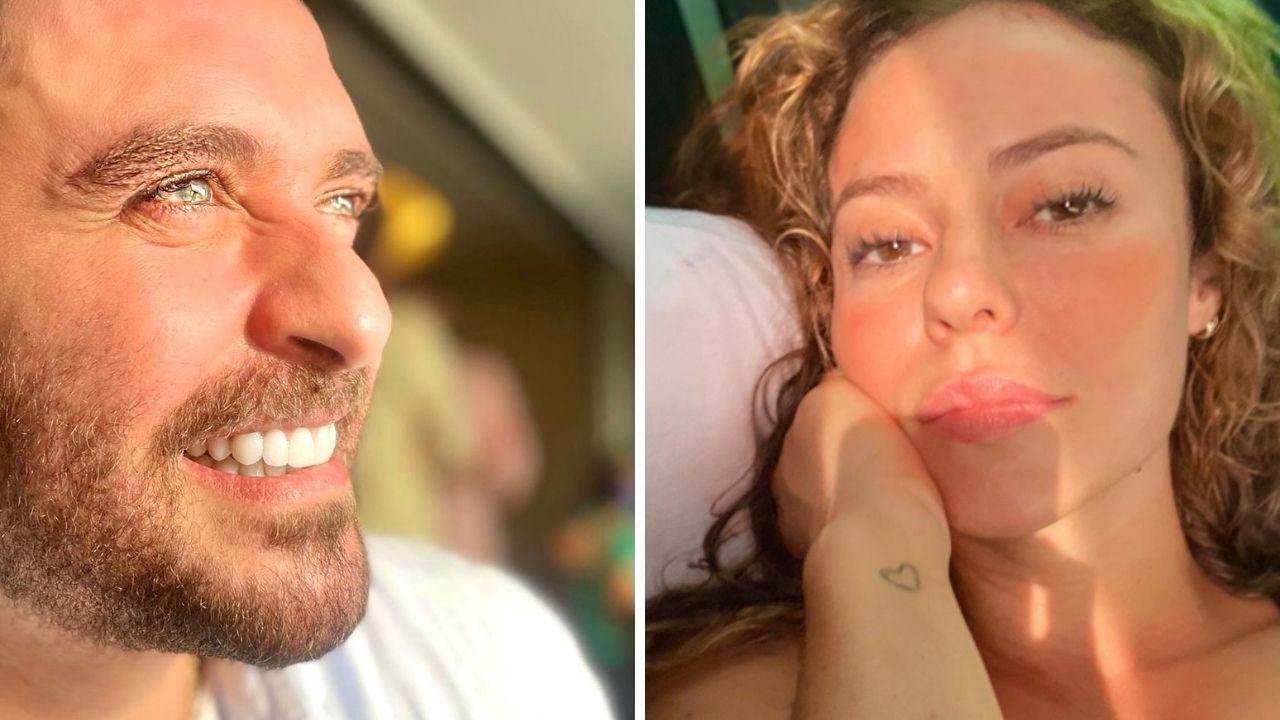 Diogo Nogueira surge todo sorridente na web e ganha comentário amoroso de Paolla Oliveira: “Coisa linda”